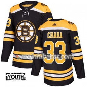 Dresovi Boston Bruins Zdeno Chara 33 Adidas 2017-2018 Crna Authentic - Dječji